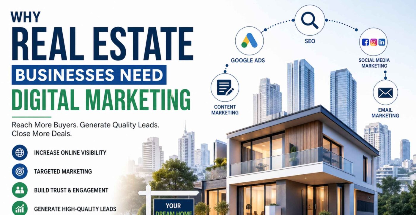 Why Real Estate Businesses Need Digital Marketing