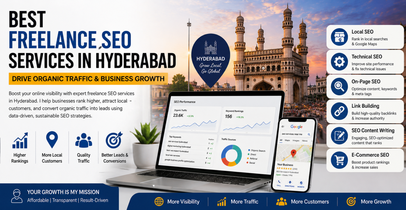 best freelance seo services in hyderabad​